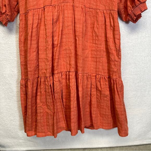 BB Dakota by Steve Madden Hustle and Glow Pink Coral Mini Dress Size S - Picture 5 of 10